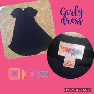 LuLaRoe Carly dress (High-low swing dress) Size XS